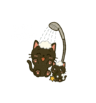 クロまる【日常編】（個別スタンプ：7）
