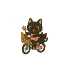 クロまる【日常編】（個別スタンプ：8）