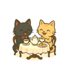 クロまる【日常編】（個別スタンプ：19）