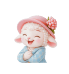 かわいいマダム・シープ V.2（個別スタンプ：13）