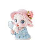 かわいいマダム・シープ V.2（個別スタンプ：14）