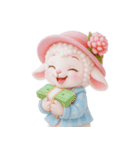 かわいいマダム・シープ V.2（個別スタンプ：19）