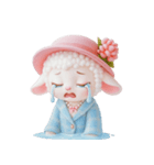 かわいいマダム・シープ V.2（個別スタンプ：30）