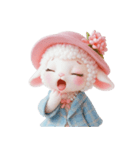 かわいいマダム・シープ V.2（個別スタンプ：31）
