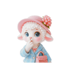 かわいいマダム・シープ V.2（個別スタンプ：35）