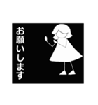 ちょとだけ♪おどる★さくらちゃん★黒ver.（個別スタンプ：6）