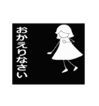 ちょとだけ♪おどる★さくらちゃん★黒ver.（個別スタンプ：15）