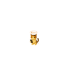 カワイイ三毛猫！（個別スタンプ：21）