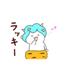 雷にゃんこ（個別スタンプ：21）