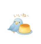 スイーツとインコたち❤️（個別スタンプ：10）