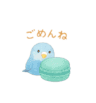 スイーツとインコたち❤️（個別スタンプ：11）