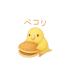 スイーツとインコたち❤️（個別スタンプ：21）