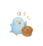 スイーツとインコたち❤️（個別スタンプ：32）