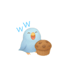 スイーツとインコたち❤️（個別スタンプ：37）