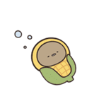 夏をのんびり過ごす くまのぽんこつ（個別スタンプ：15）