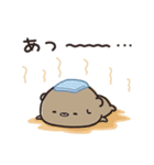 夏をのんびり過ごす くまのぽんこつ（個別スタンプ：22）