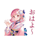 和ロリ少女の御朱印めぐり旅（個別スタンプ：2）