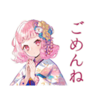 和ロリ少女の御朱印めぐり旅（個別スタンプ：25）