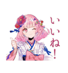 和ロリ少女の御朱印めぐり旅（個別スタンプ：40）