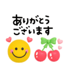 ゆるかわ3D♡スマイル（個別スタンプ：16）