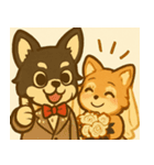 チッチと一緒に（個別スタンプ：15）