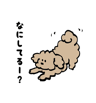 かわいい犬の使えるスタンプ（個別スタンプ：10）