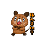 関西弁のヌートリアのヌーやん（個別スタンプ：3）