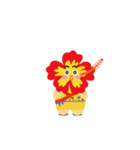 ハイカスとあぐー（個別スタンプ：3）