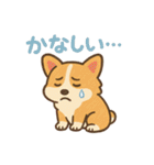 ふわもこコーギーの日常スタンプ（個別スタンプ：17）