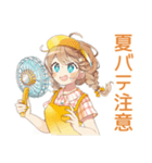 汗だく★働くウェイトレス（個別スタンプ：8）
