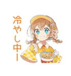 汗だく★働くウェイトレス（個別スタンプ：25）