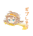 汗だく★働くウェイトレス（個別スタンプ：36）