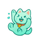 おばけ招き猫 提灯パレード（個別スタンプ：18）