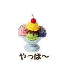 フェルトスイーツのあいさつ（個別スタンプ：32）