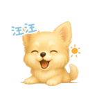 わんで伝えるチワワ TW（個別スタンプ：3）