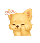 わんで伝えるチワワ TW（個別スタンプ：7）