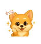 わんで伝えるコーギー JP（個別スタンプ：10）