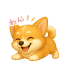 わんで伝えるコーギー JP（個別スタンプ：11）