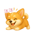 わんで伝えるコーギー TW（個別スタンプ：11）