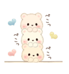 背景が動く♡3匹のこぐま（個別スタンプ：12）