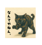 サビ猫しずくちゃんスタンプ3（個別スタンプ：5）
