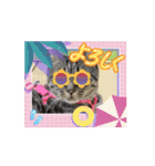 ハッピー＆ラッキー ⑦（個別スタンプ：3）
