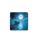 電車と新幹線と汽車と海.Train and sea（個別スタンプ：15）