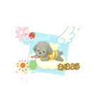 はいいろのわんちゃん（個別スタンプ：13）