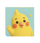 オカメインコのゆるっとカジュアル（個別スタンプ：4）