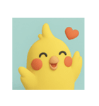 オカメインコのゆるっとカジュアル（個別スタンプ：5）