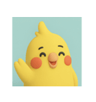 オカメインコのゆるっとカジュアル（個別スタンプ：8）