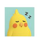 オカメインコのゆるっとカジュアル（個別スタンプ：14）