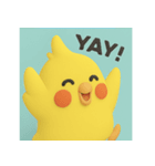 オカメインコのゆるっとカジュアル（個別スタンプ：15）