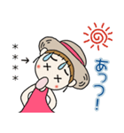 おちゃめのお名前カスタム♡夏元気ハツラツ（個別スタンプ：11）